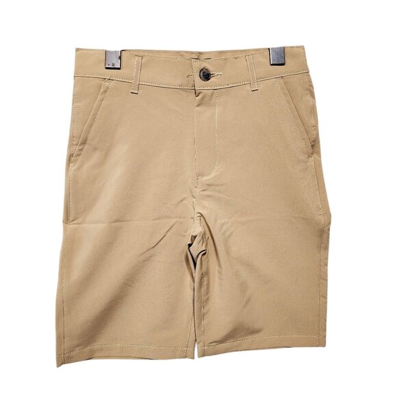 The Children's Place Boys Uniform Quick Dry‎ Chino Shorts Tan Size 10 NEW - Picture 11 of 11